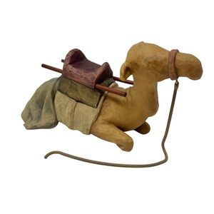 Willow Tree Camel Figurine - Tan and Green